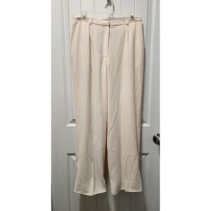 Norton McNaughton Wide Leg Cream Dress Pants Comfort Women’s Size 10